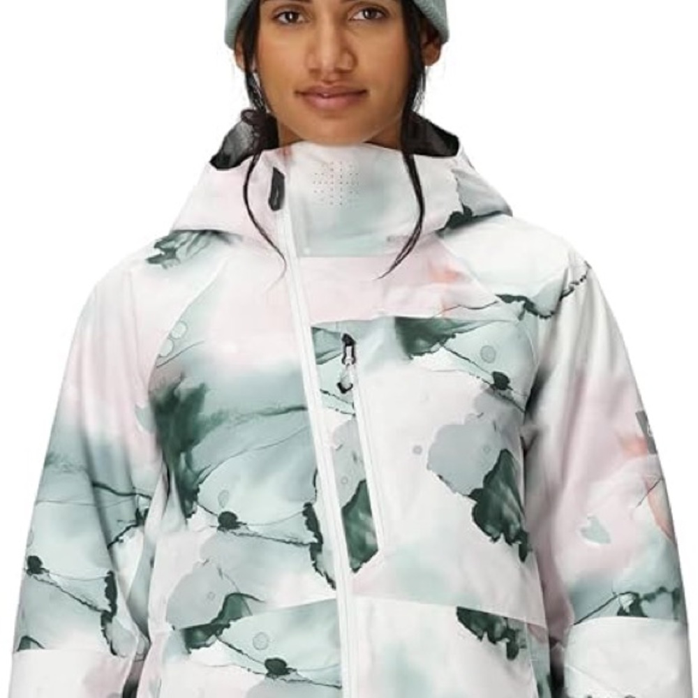 686 Hydra Thermagraph Hooded Womens Ski Snow Jacket Dusty Marine Blue NWT XL